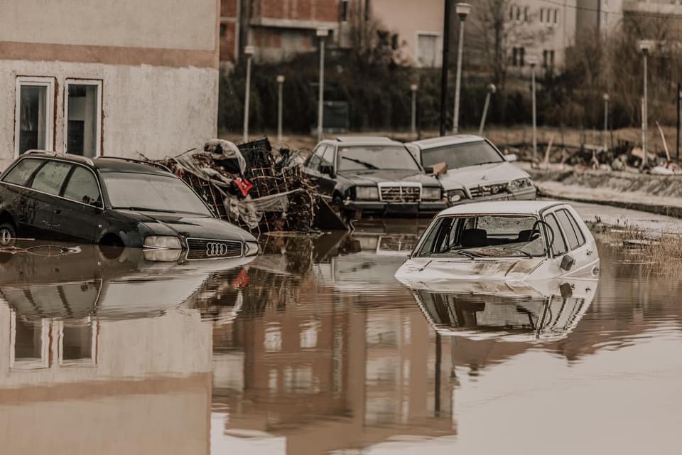 Hochwasser im Kosovo 2023