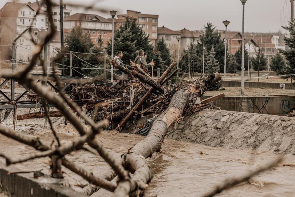 Hochwasser im Kosovo 2023