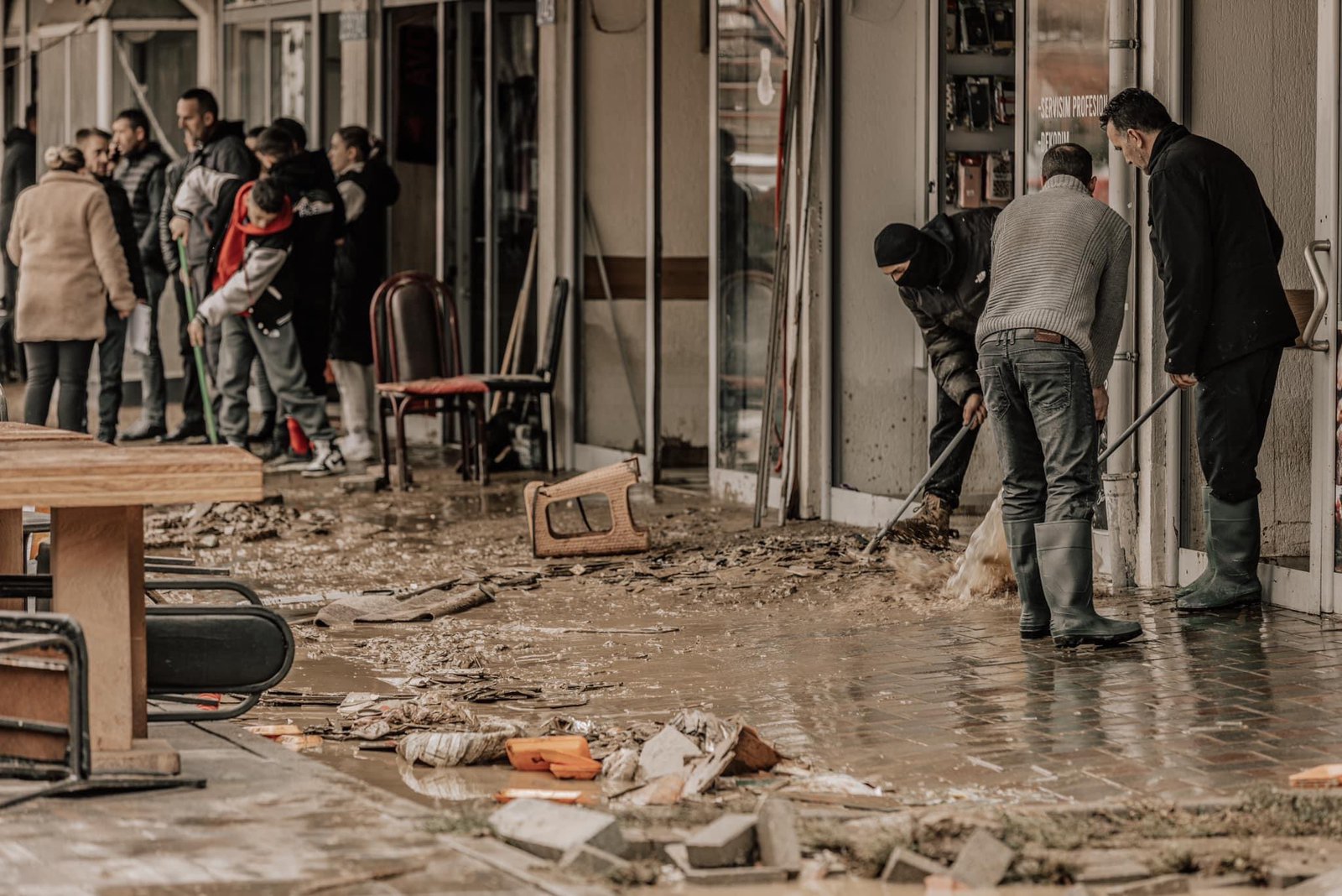 Hochwasser im Kosovo 2023