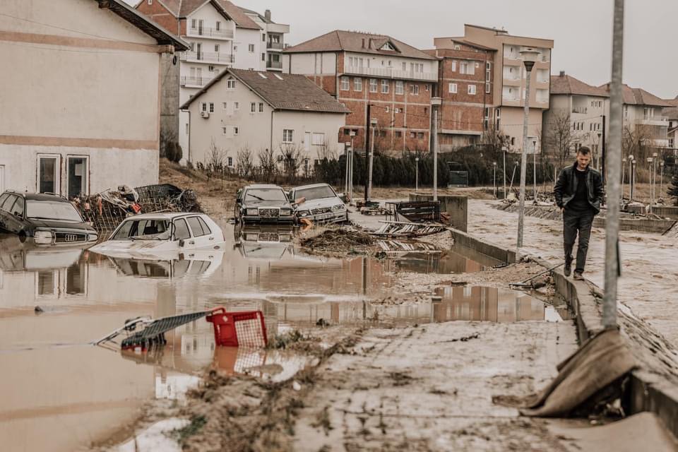 Hochwasser im Kosovo 2023