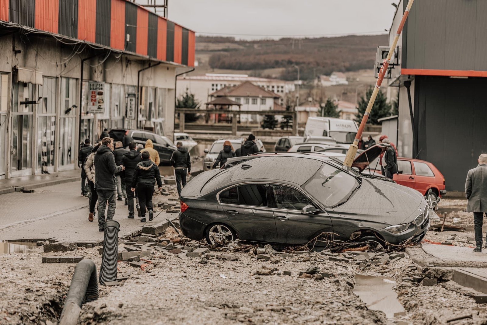 Hochwasser im Kosovo 2023