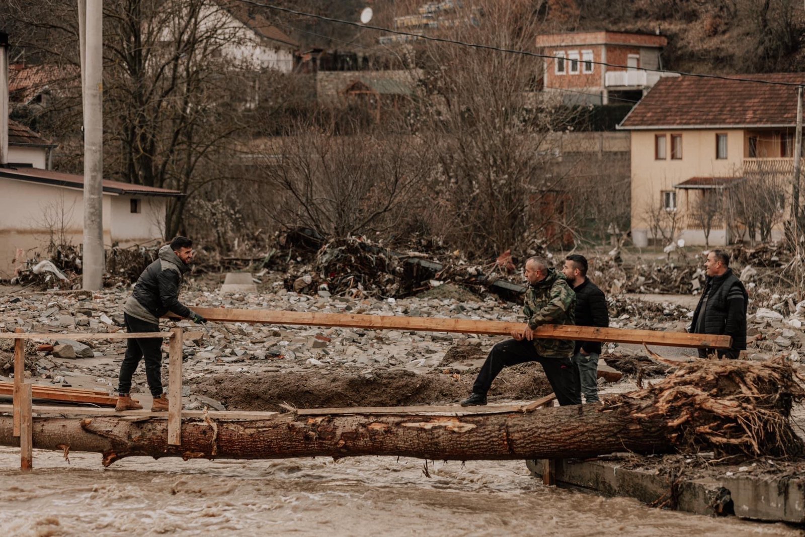 Hochwasser im Kosovo 2023
