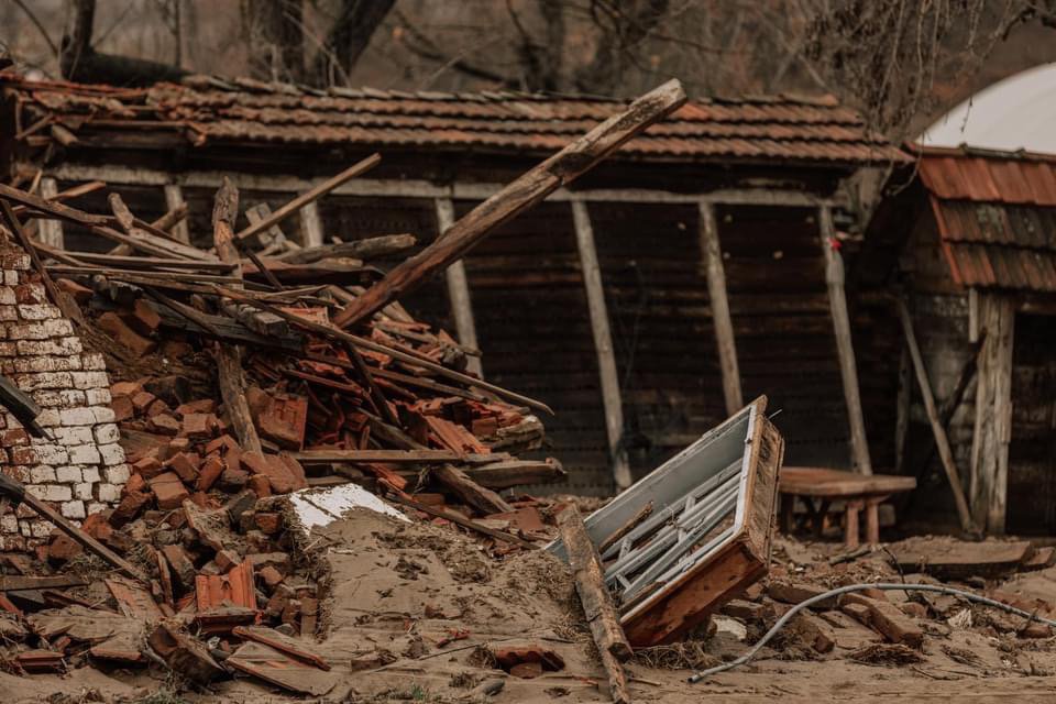 Hochwasser im Kosovo 2023