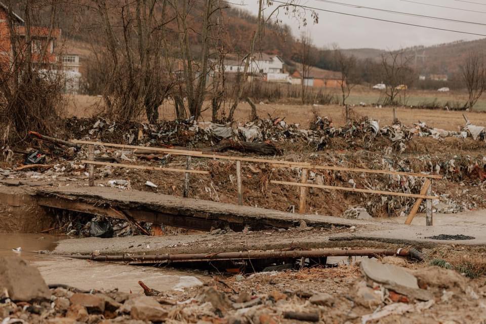 Hochwasser im Kosovo 2023