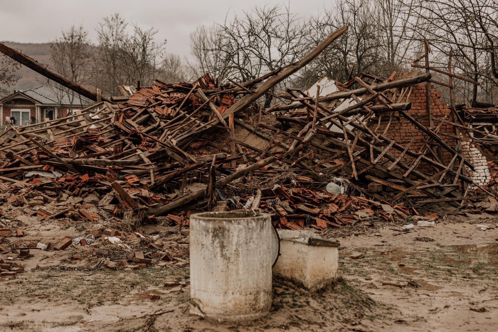 Hochwasser im Kosovo 2023